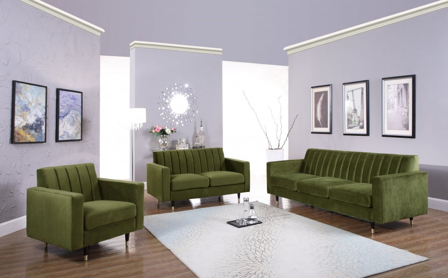 Lola Velvet Upholstered Chair
