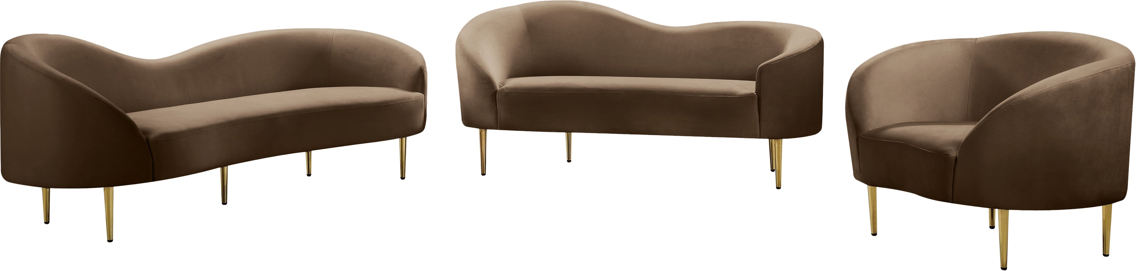Ritz Velvet Upholstered Chair