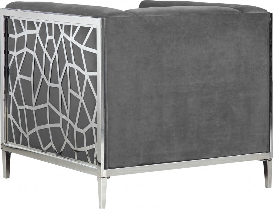 Opal Velvet Upholstered Chair
