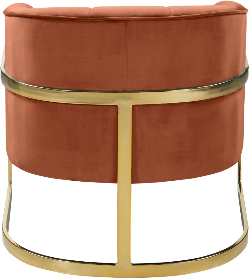 Carter Velvet Upholstered Accent Chair