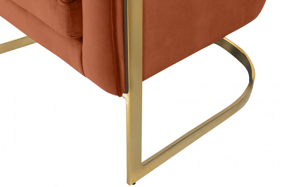 Carter Velvet Upholstered Accent Chair