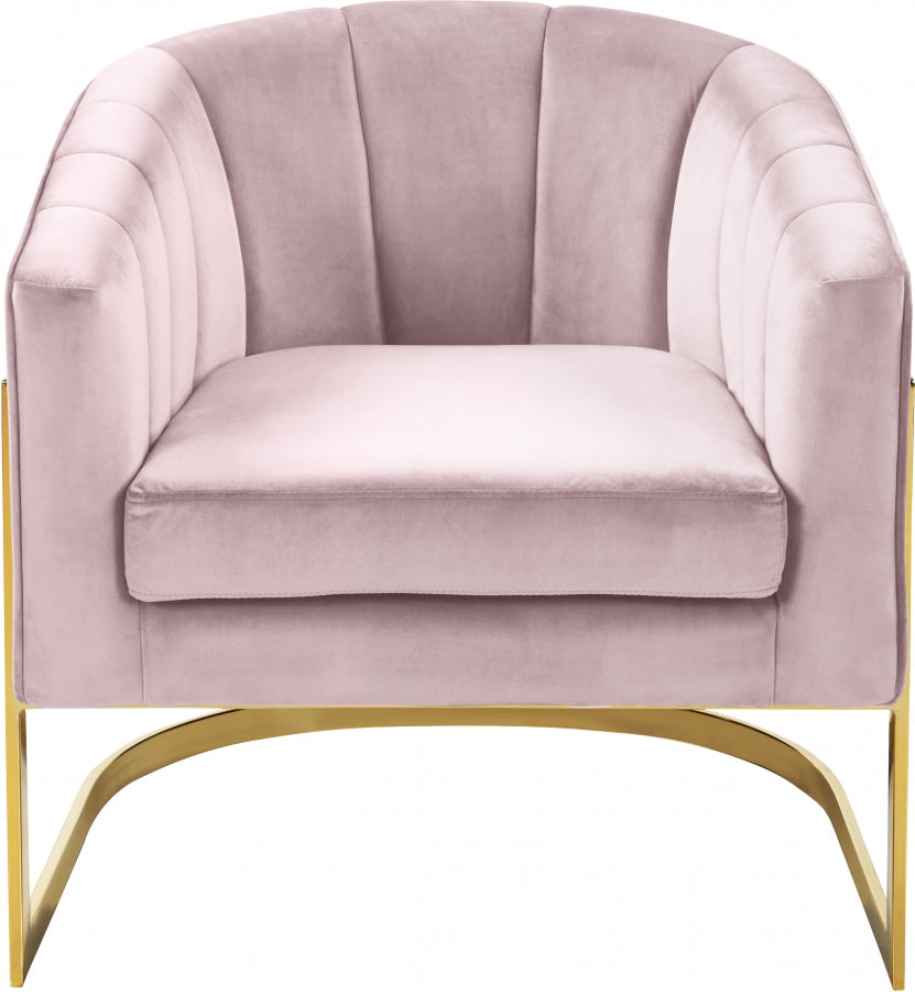 Carter Velvet Upholstered Accent Chair