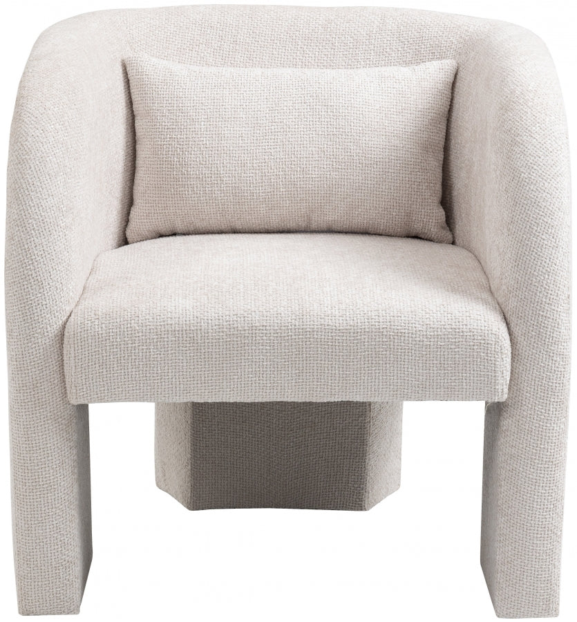 Sawyer Chenille Fabric Upholstered Accent Chair