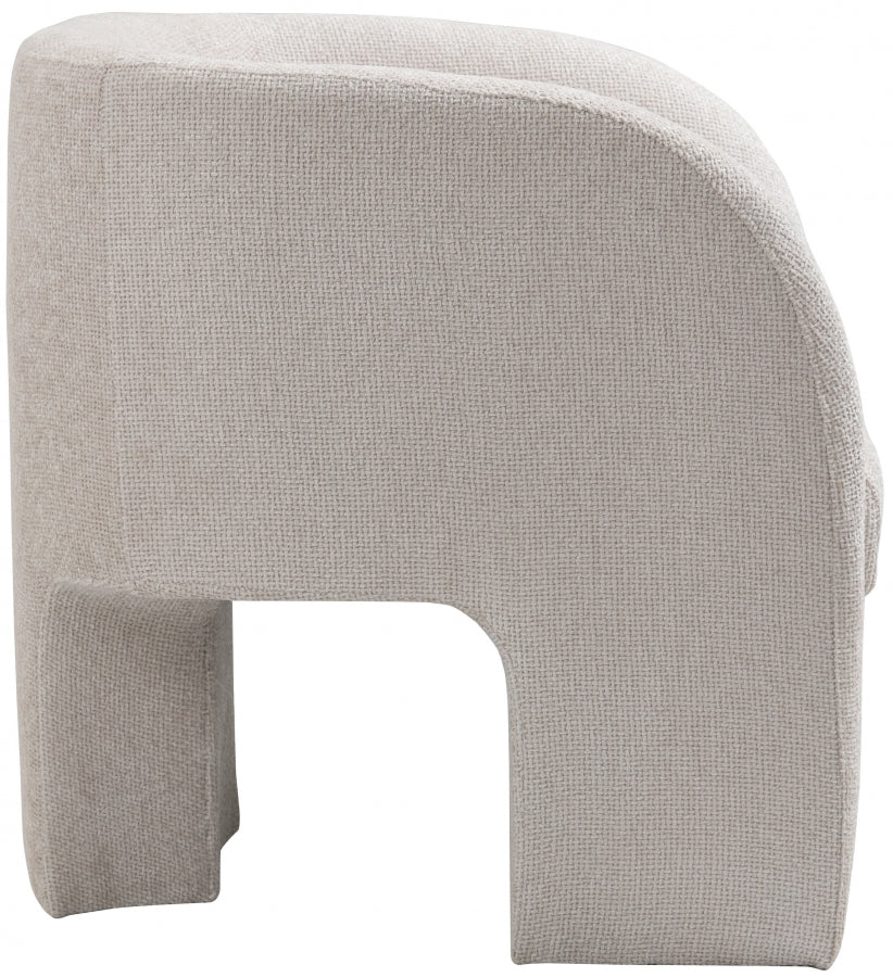 Sawyer Chenille Fabric Upholstered Accent Chair