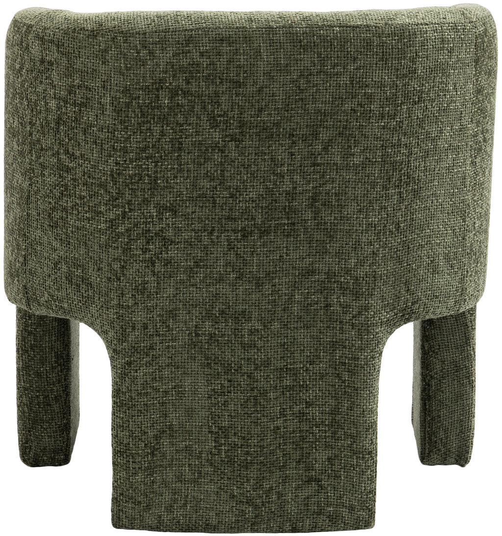 Sawyer Chenille Fabric Upholstered Accent Chair
