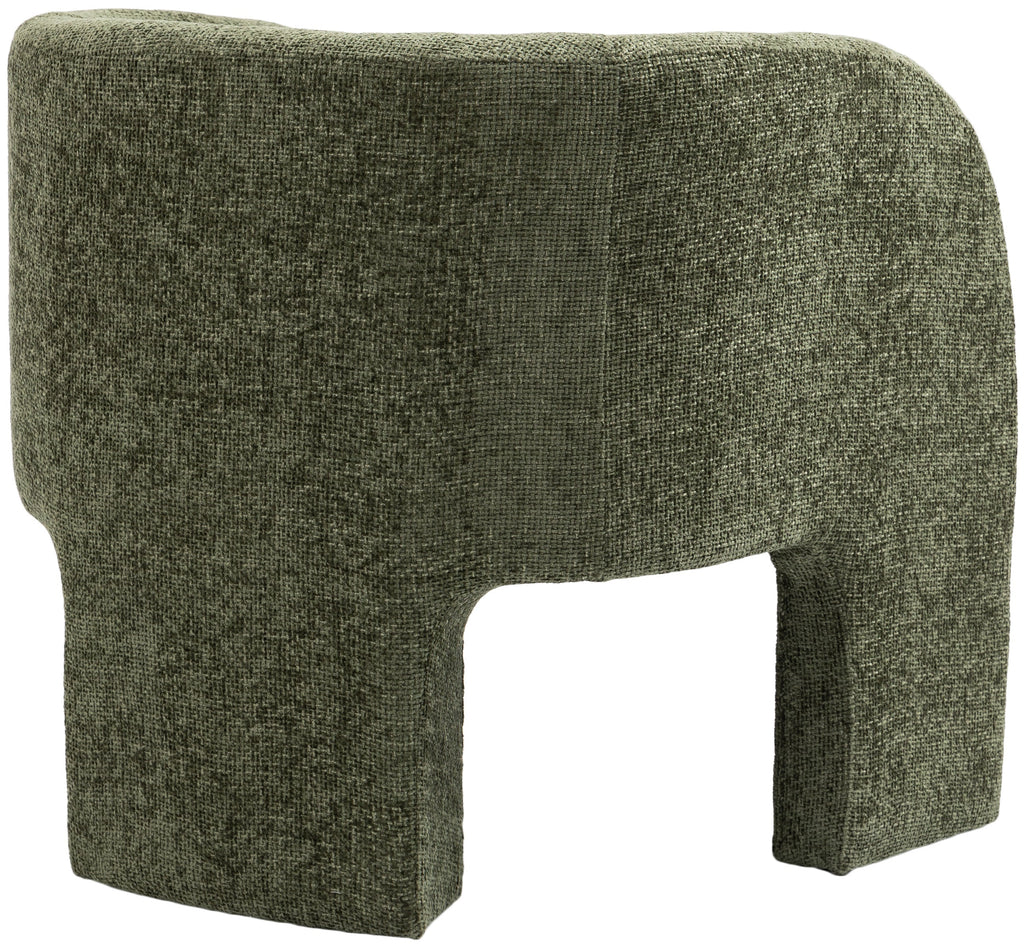 Sawyer Chenille Fabric Upholstered Accent Chair