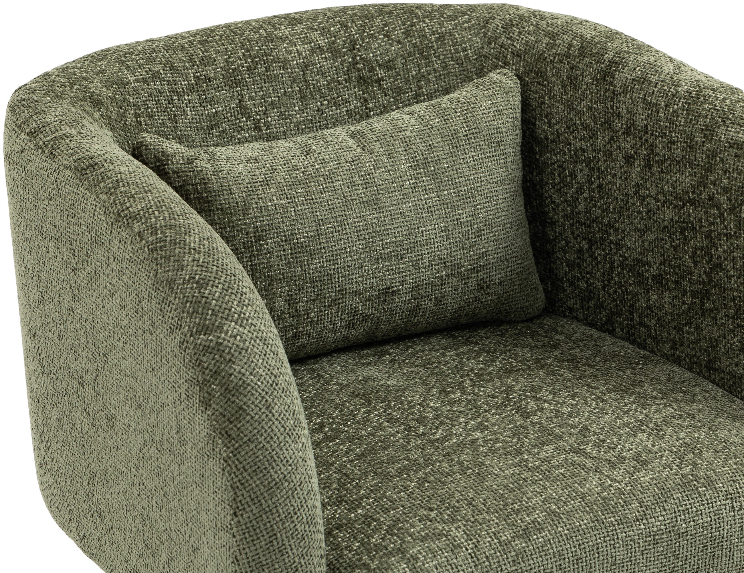 Sawyer Chenille Fabric Upholstered Accent Chair