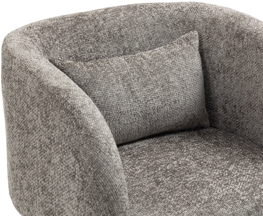 Sawyer Chenille Fabric Upholstered Accent Chair