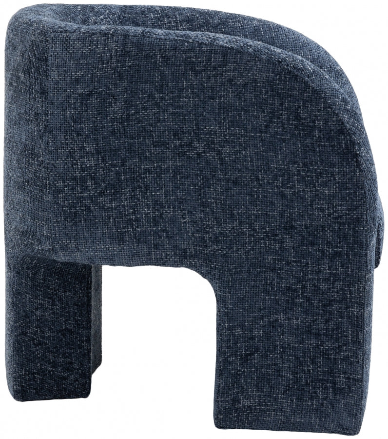 Sawyer Chenille Fabric Upholstered Accent Chair