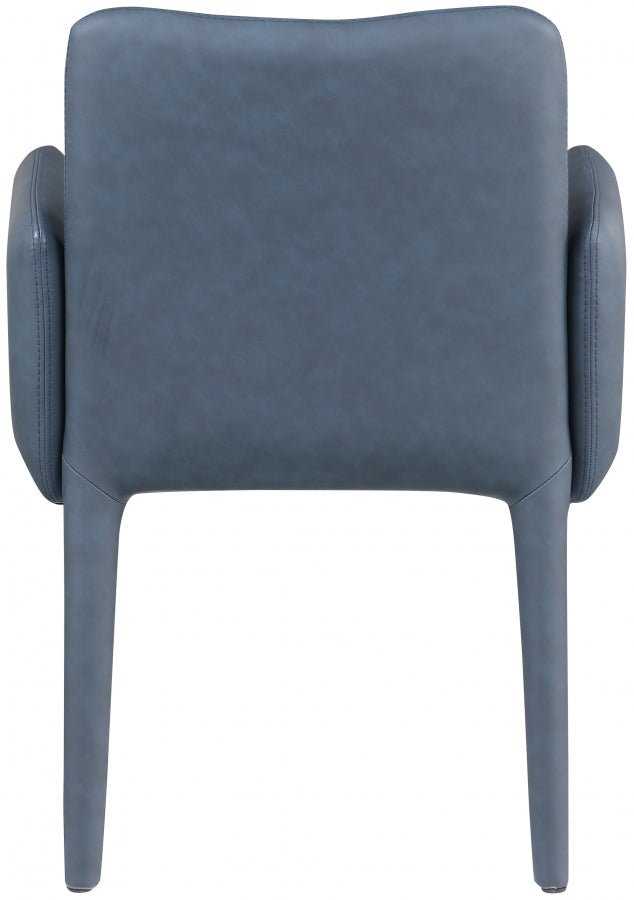 Pelle Vegan Leather Upholstered Dining Chair / Accent Chair