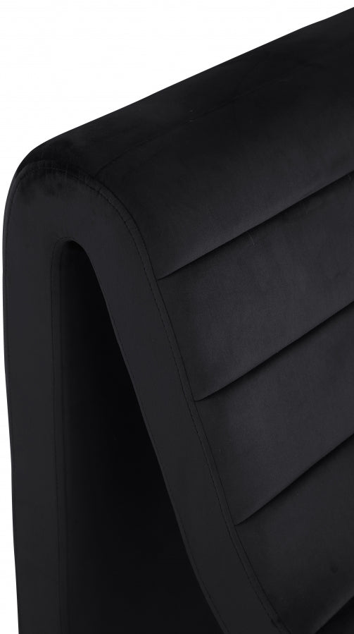 Ivy Velvet Upholstered Accent Chair