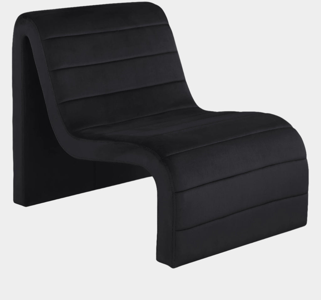 Ivy Velvet Upholstered Accent Chair