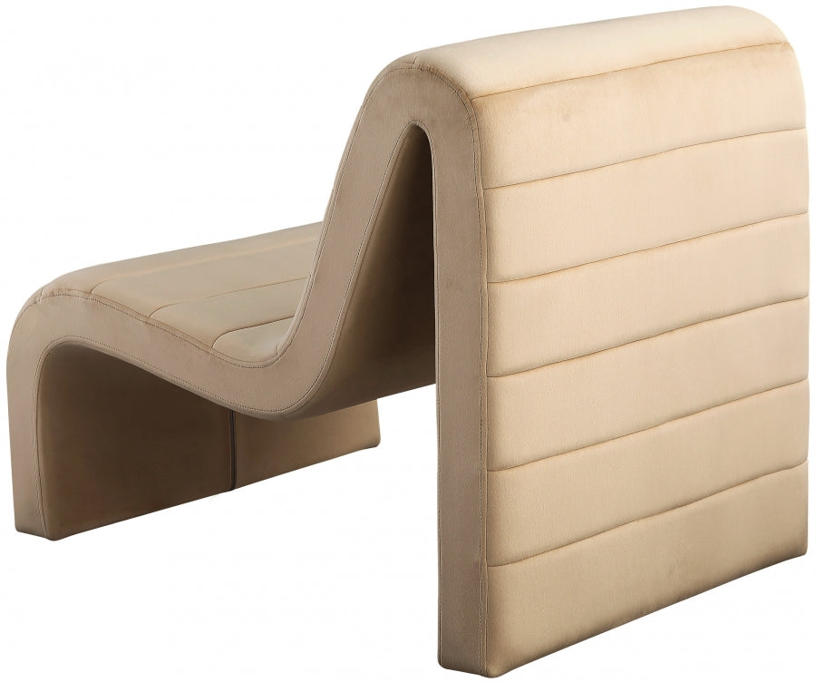 Ivy Velvet Upholstered Accent Chair