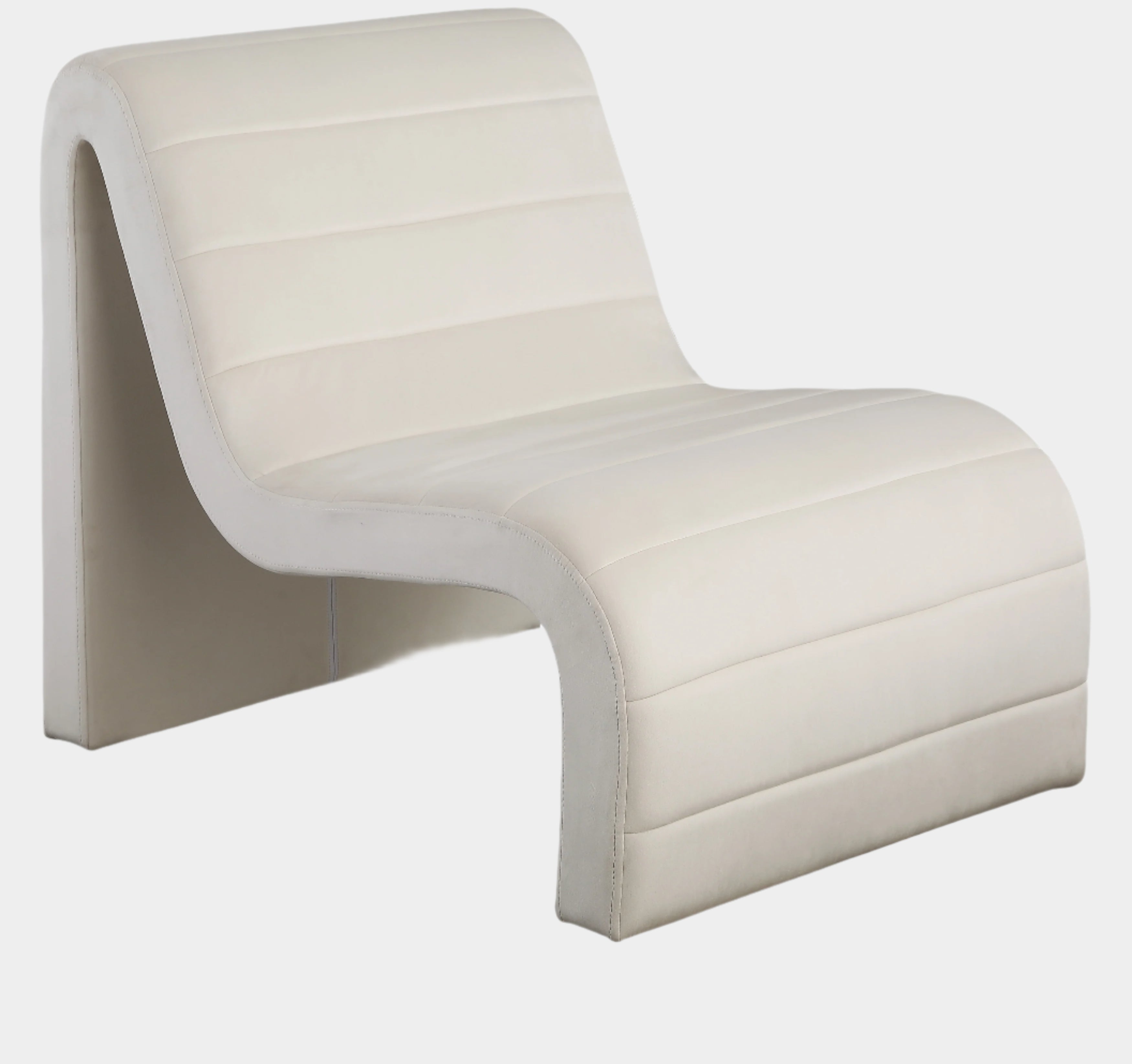 Ivy Velvet Upholstered Accent Chair