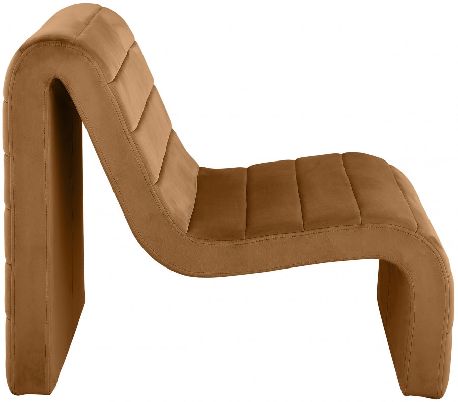 Ivy Velvet Upholstered Accent Chair