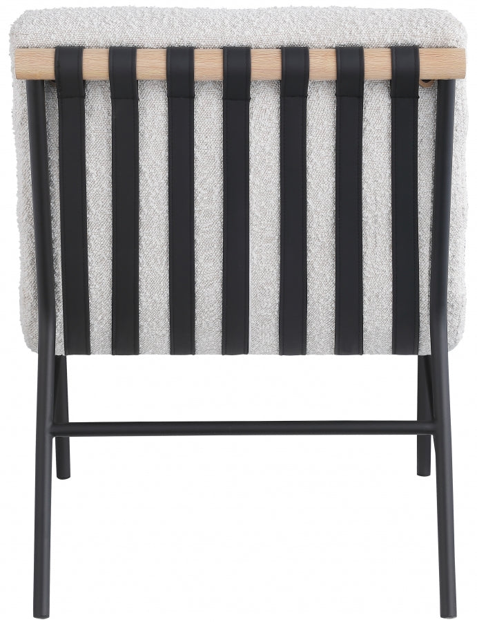 Burke Boucle Fabric Upholstered Accent Chair