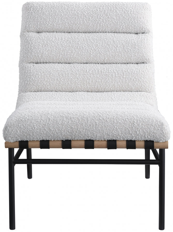 Burke Boucle Fabric Upholstered Accent Chair