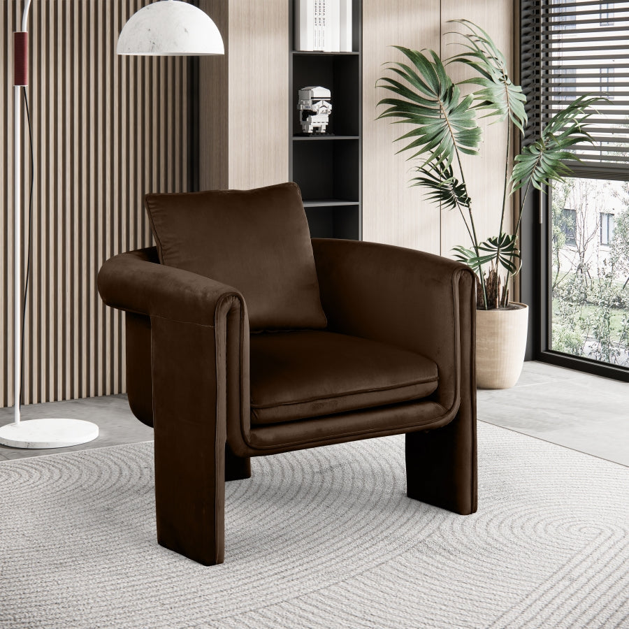 Sloan Velvet Upholstered Accent Chair