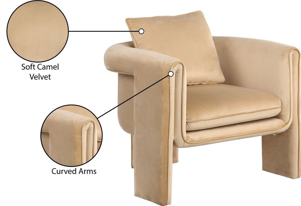 Sloan Velvet Upholstered Accent Chair