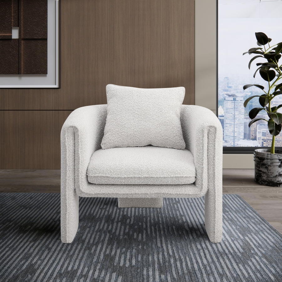 Stylus Boucle Accent Chair