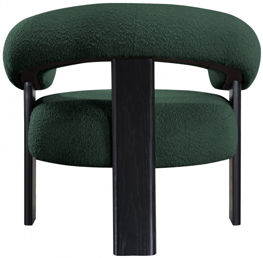 Winston Boucle Fabric Upholstered Accent Chair