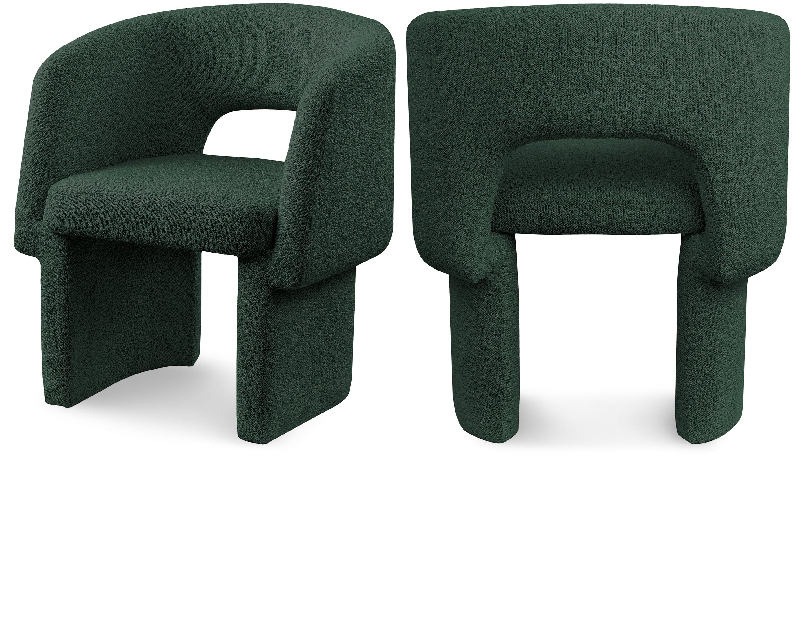 Emmet Boucle Fabric Upholstered Dining Chair / Accent Chair