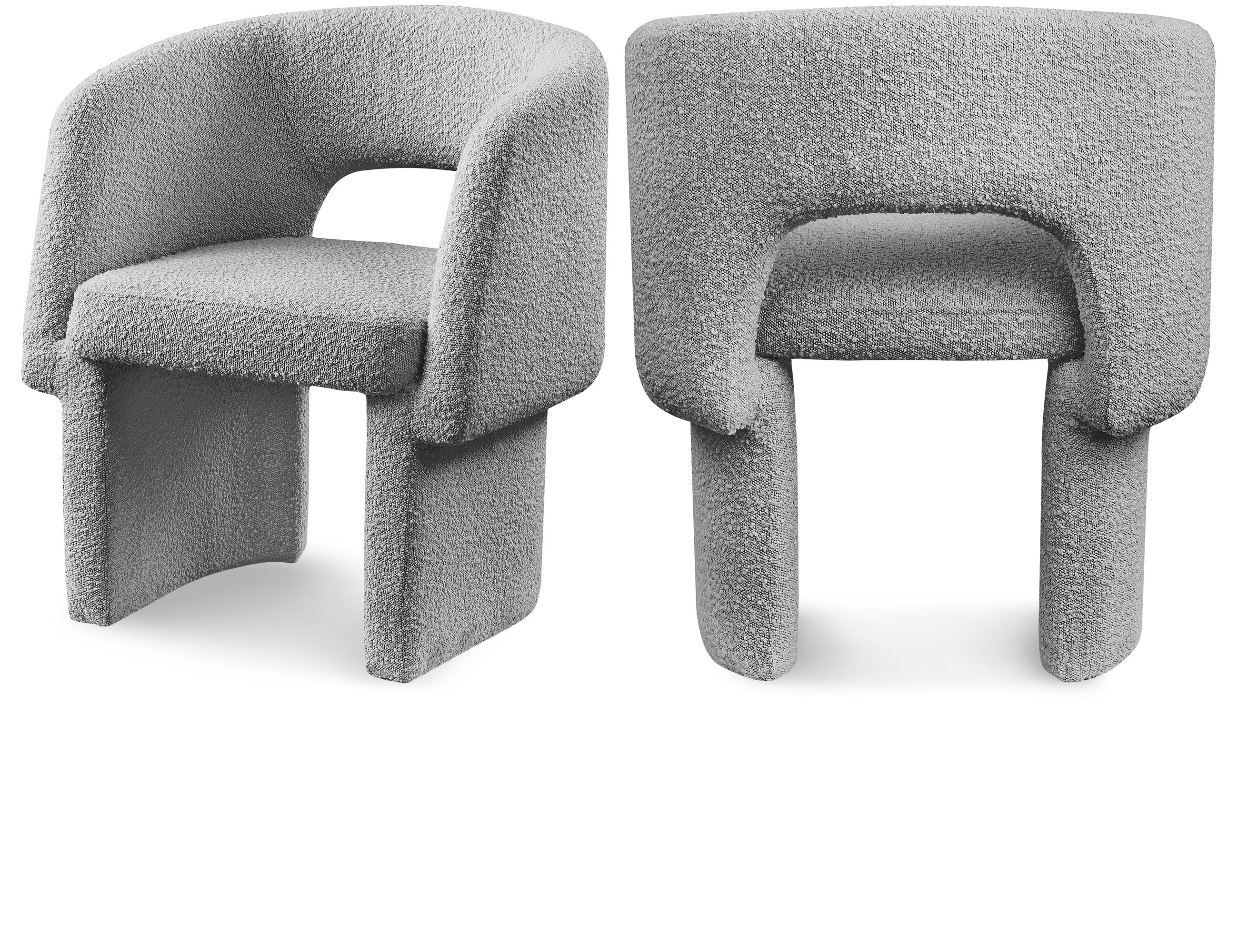 Emmet Boucle Fabric Upholstered Dining Chair / Accent Chair