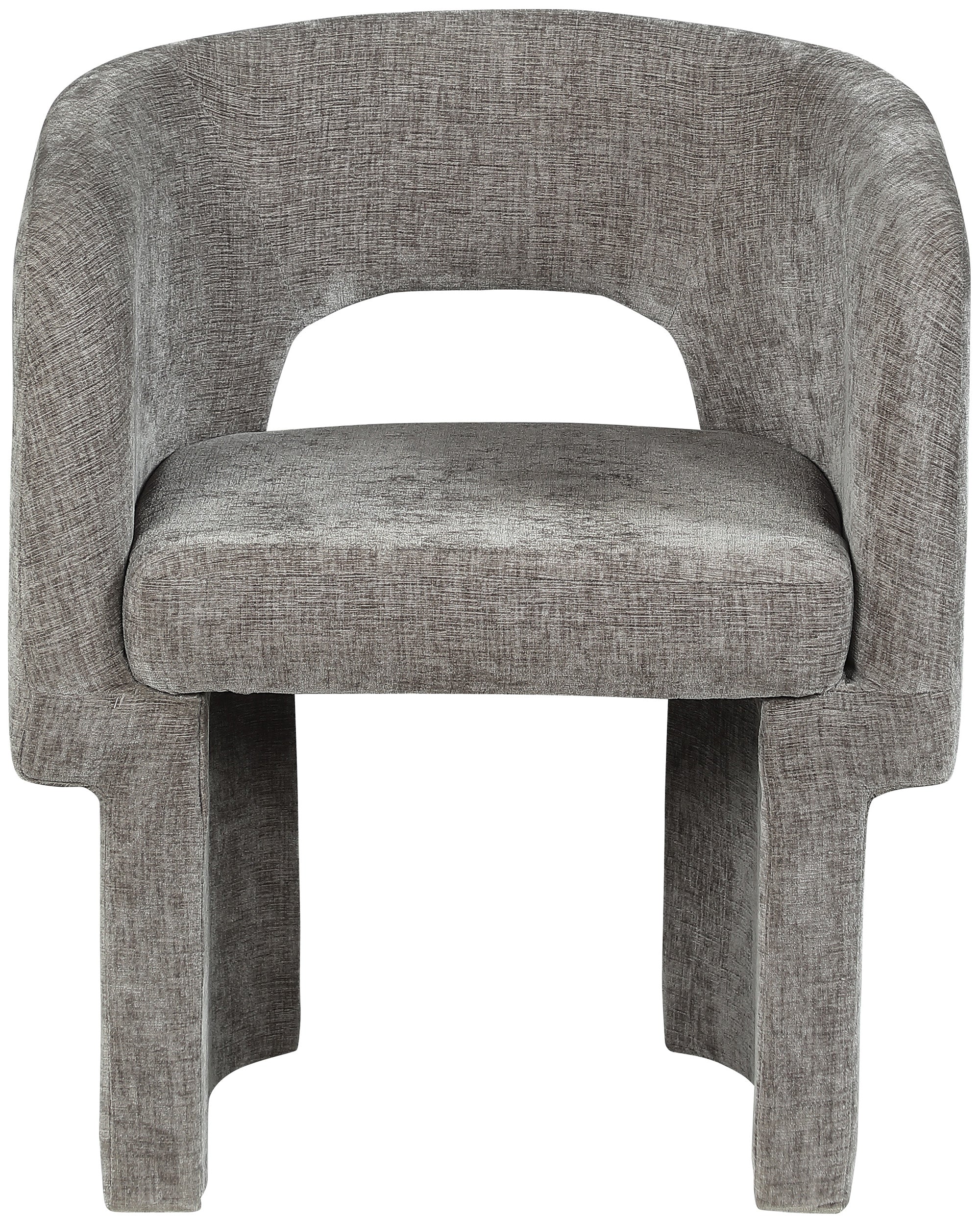 Emmet Chenille Fabric Upholstered Dining Chair / Accent Chair