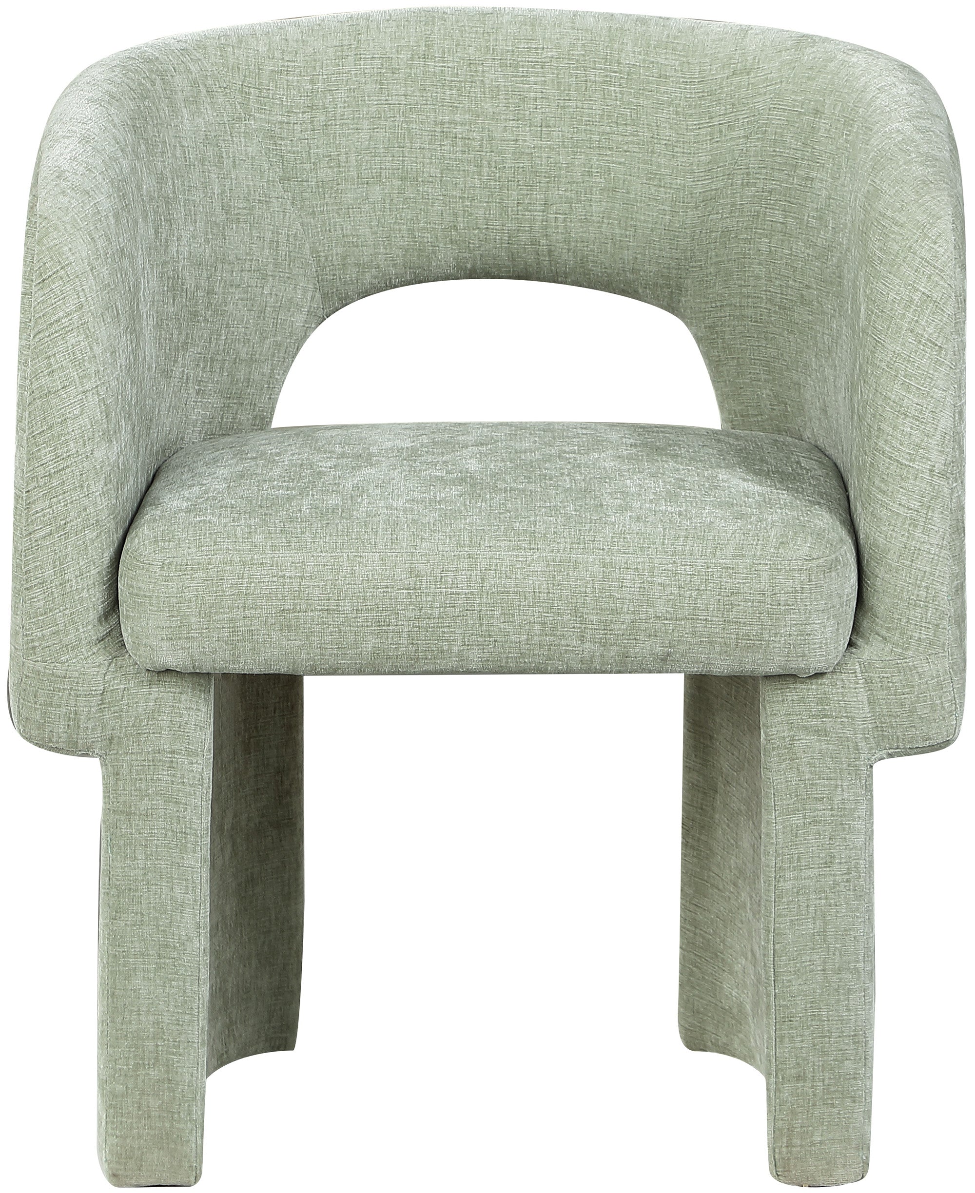Emmet Chenille Fabric Upholstered Dining Chair / Accent Chair
