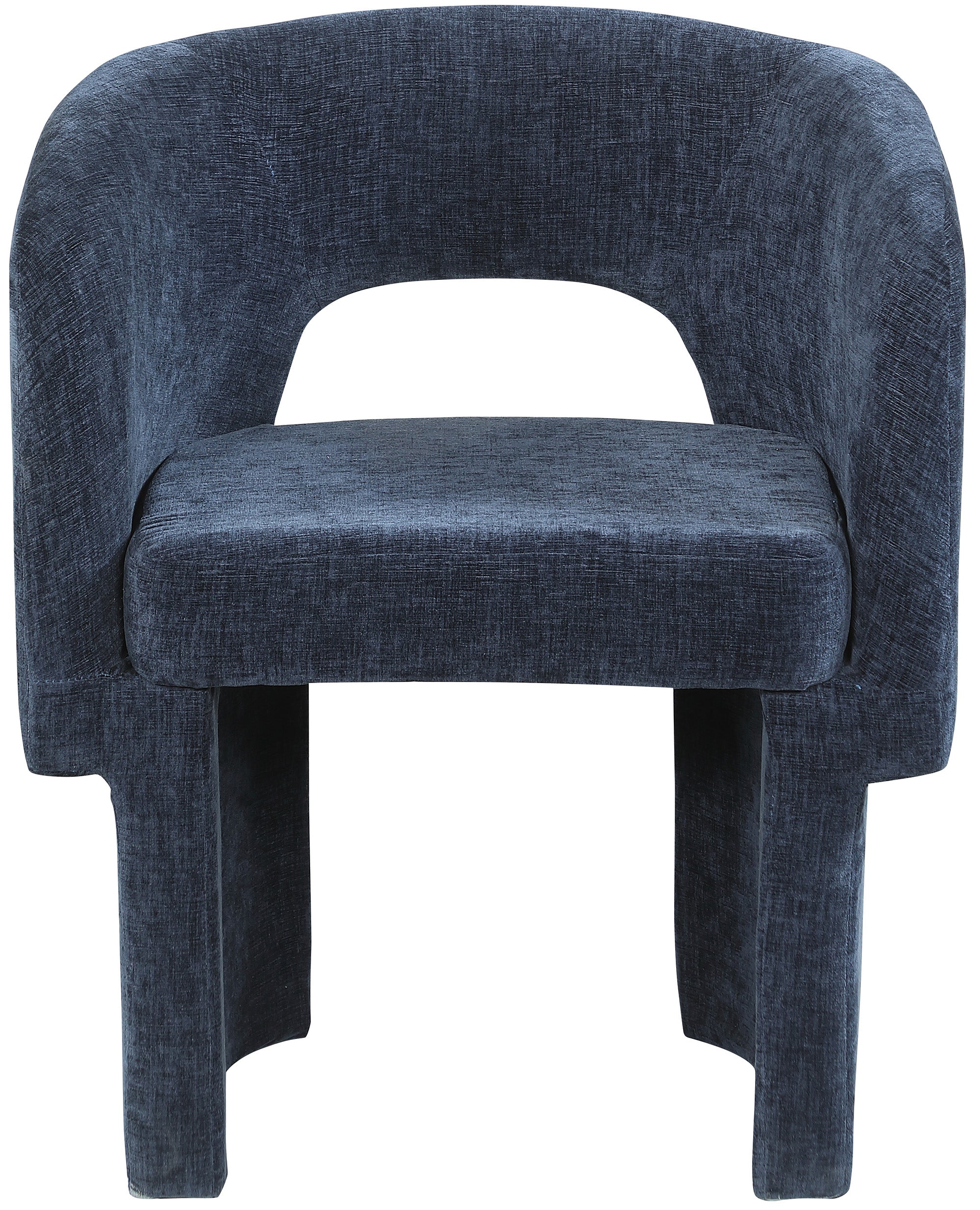 Emmet Chenille Fabric Upholstered Dining Chair / Accent Chair