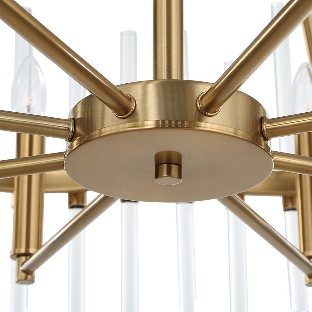 Crystal Stick, 8 Lt Chandelier