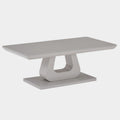Corvus Rectangular Coffee Table in Warm Grey