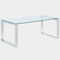 Zevon Coffee Table in Silver