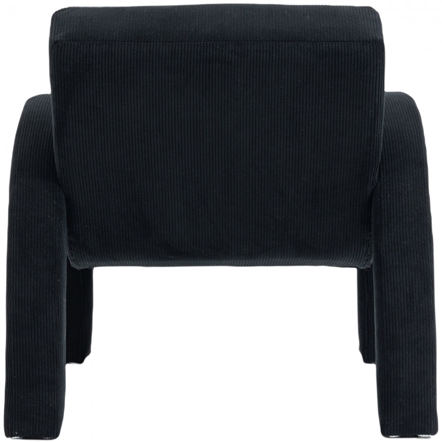 Corduroy Fabric Upholstered Accent Chair