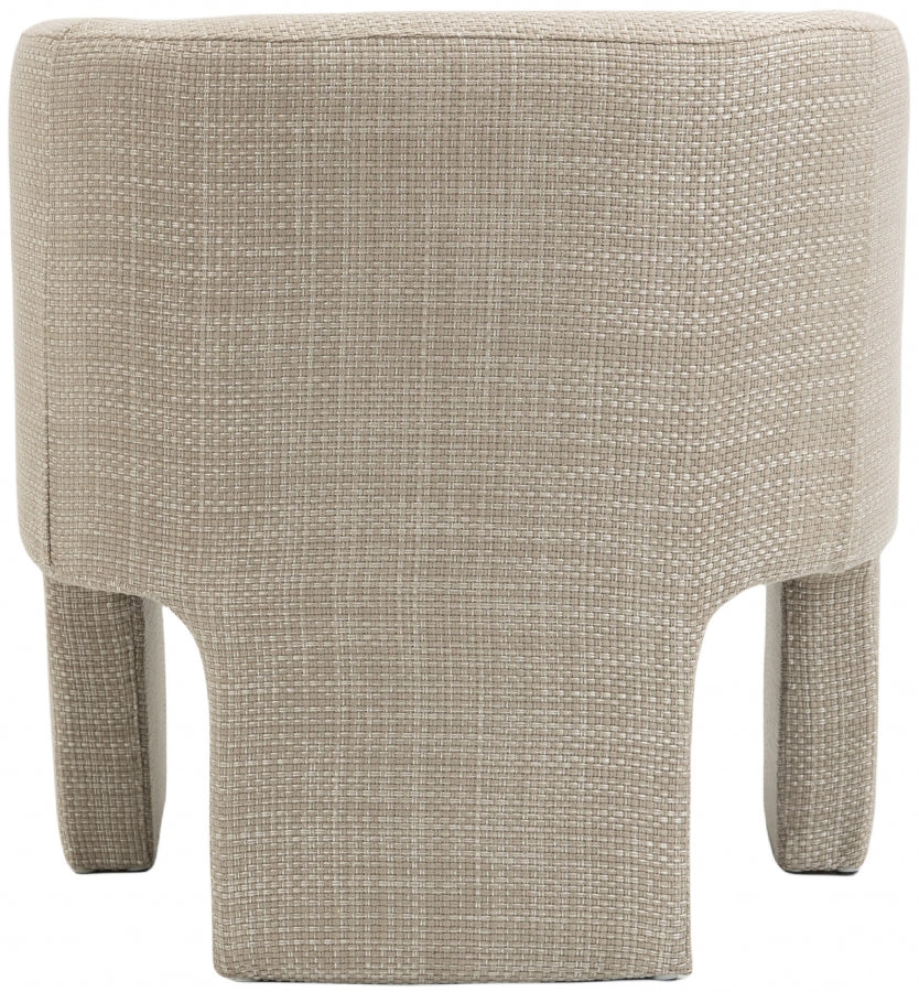 Sawyer Weaved Fabric Upholstered Accent Chair