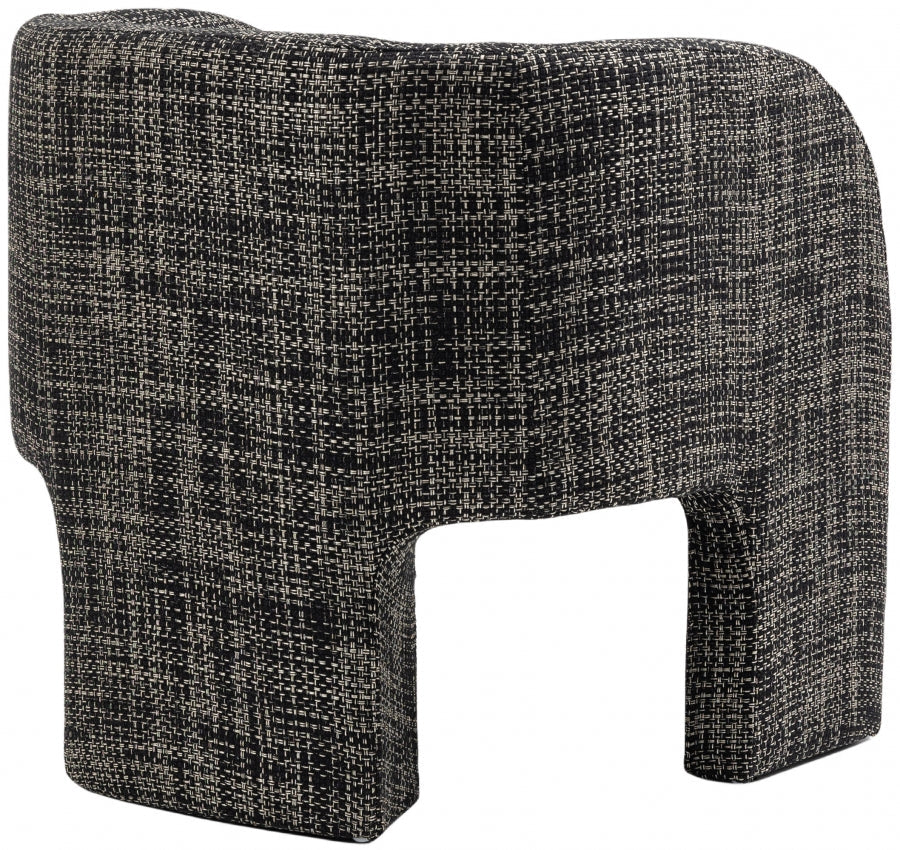 Sawyer Weaved Fabric Upholstered Accent Chair