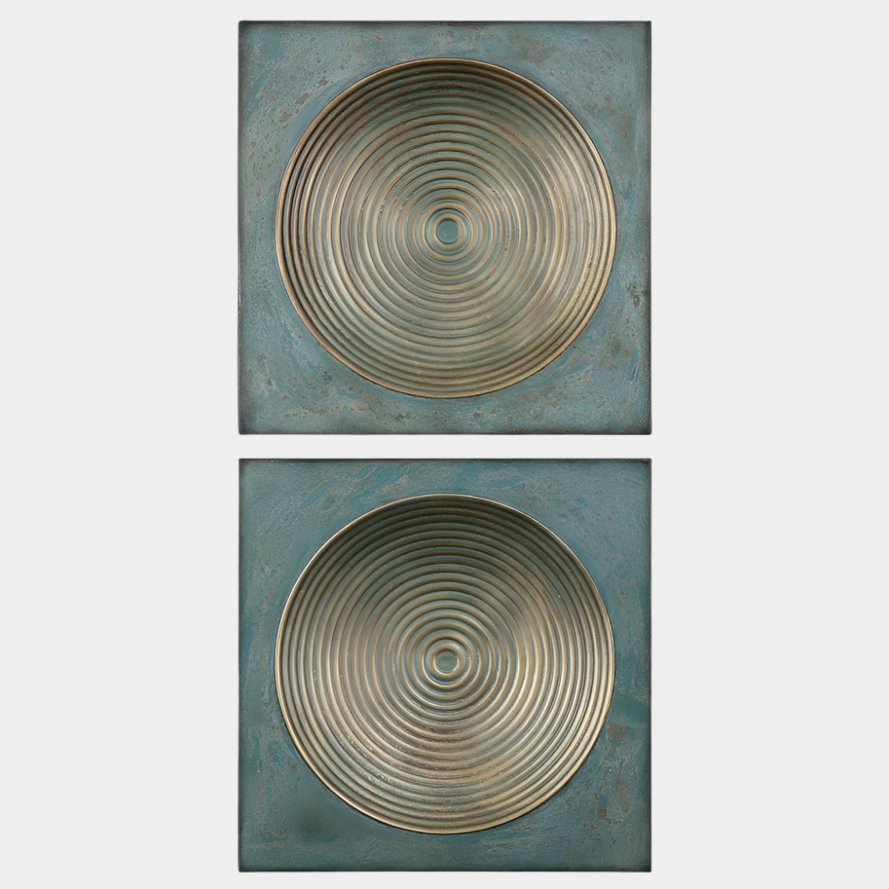 Sybil Metal Wall Decor, S/2