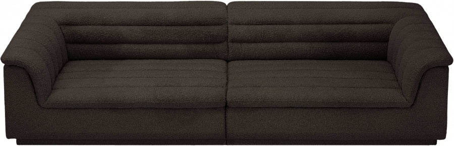 Cascade Boucle Fabric Sofa