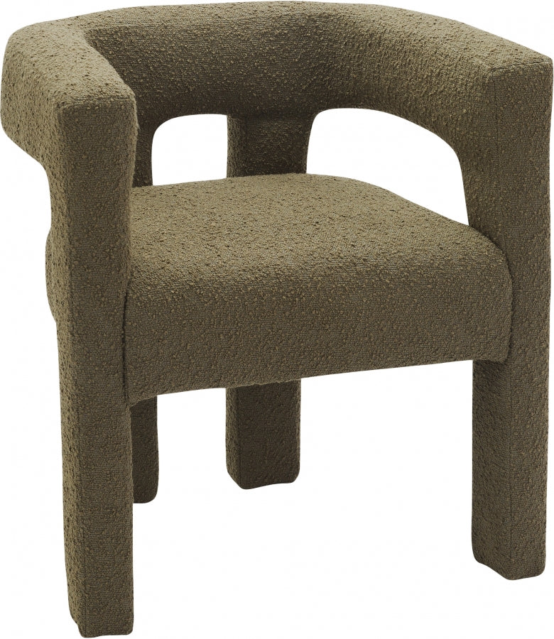 Athena Boucle Fabric Upholstered Accent | Dining Chair