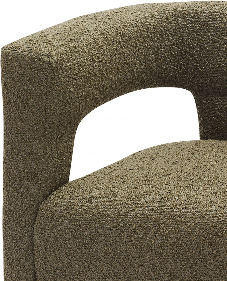 Athena Boucle Fabric Upholstered Accent | Dining Chair