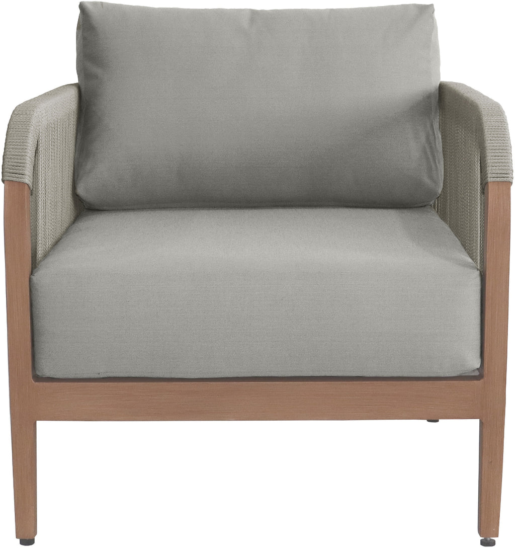 Maui Water Resistant Fabric Upholstered Outdoor Patio Chair