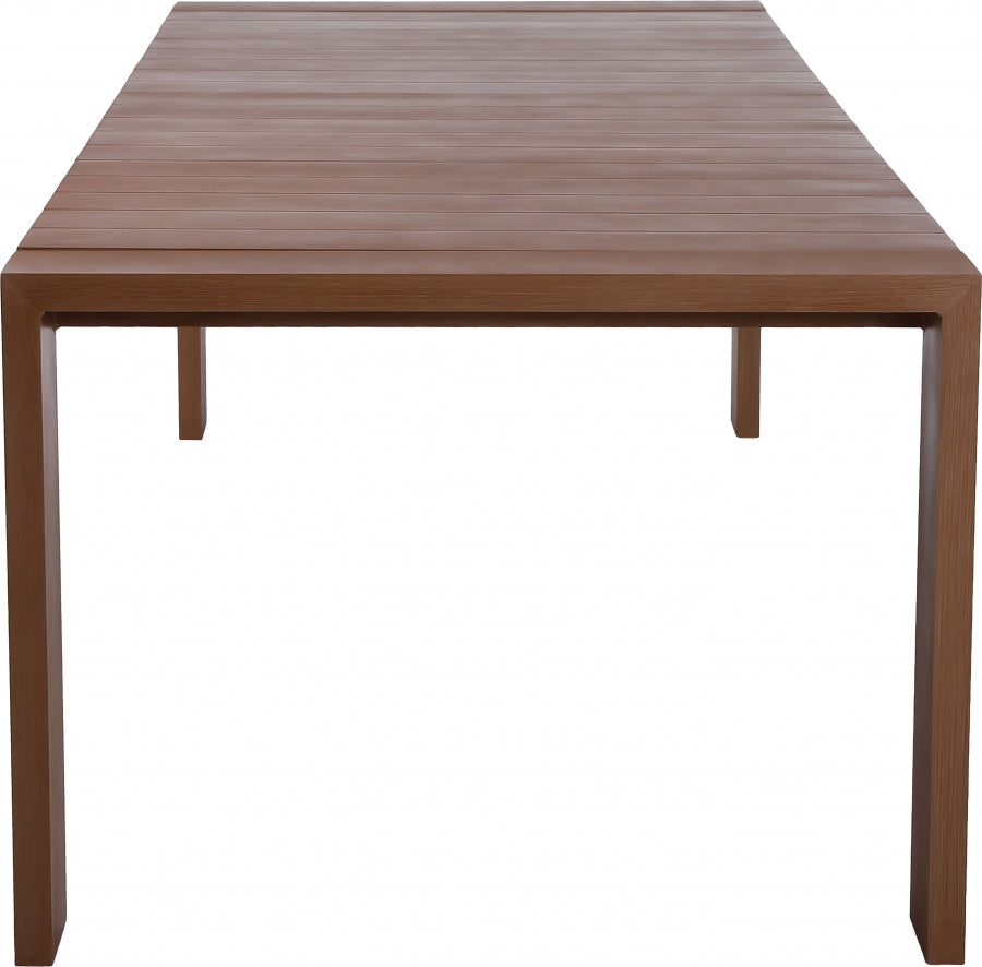 Maui 108" Aluminum Outdoor Patio Dining Table
