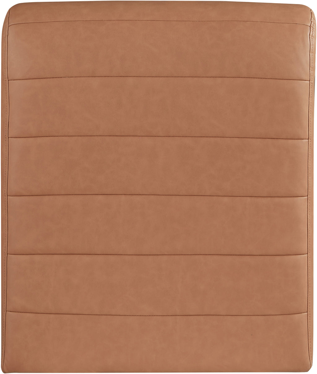 Ivy Vegan Leather Upholstered Accent Chair