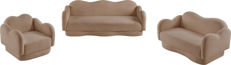 Bloom Teddy Fabric Upholstered Accent Chair