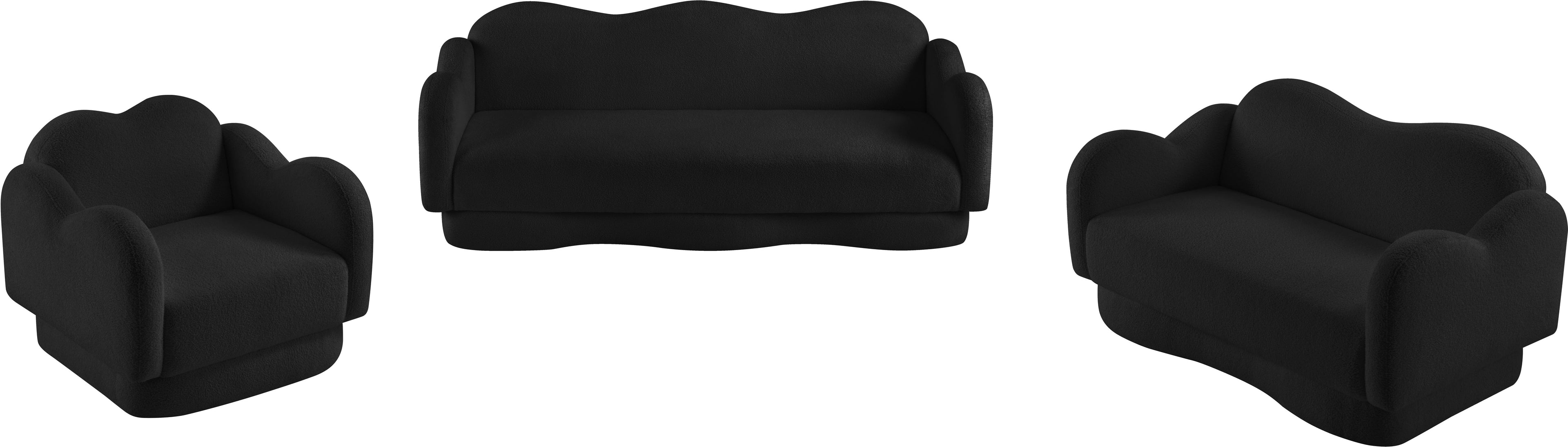 Bloom Teddy Fabric Upholstered Accent Chair