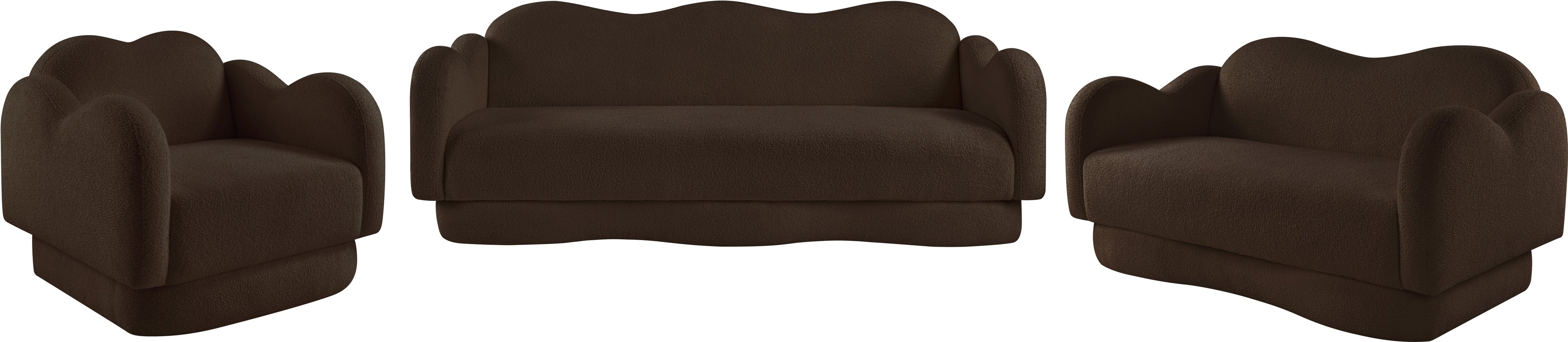 Bloom Teddy Fabric Upholstered Accent Chair
