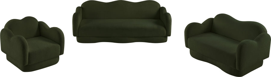 Bloom Teddy Fabric Upholstered Accent Chair