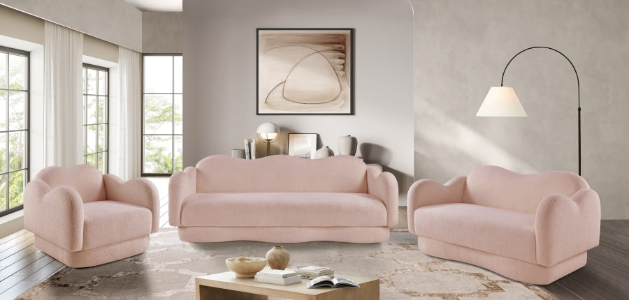 Bloom Teddy Fabric Upholstered Accent Chair