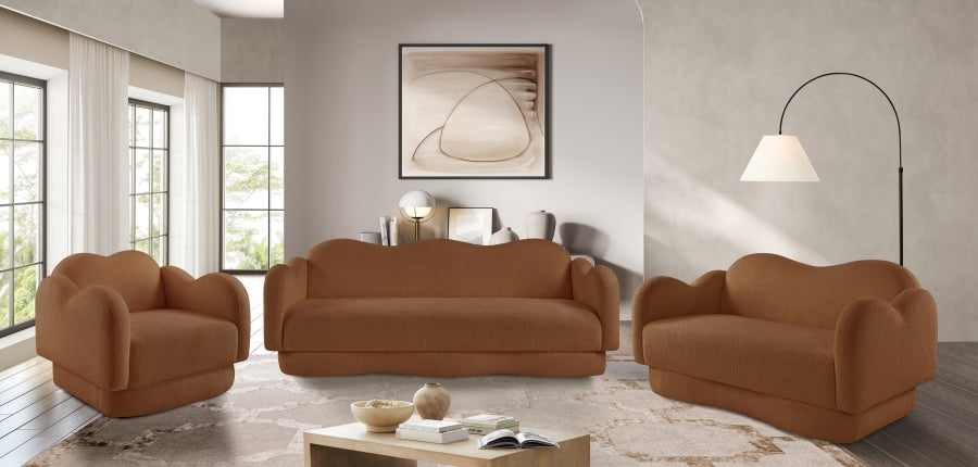 Bloom Teddy Fabric Upholstered Accent Chair
