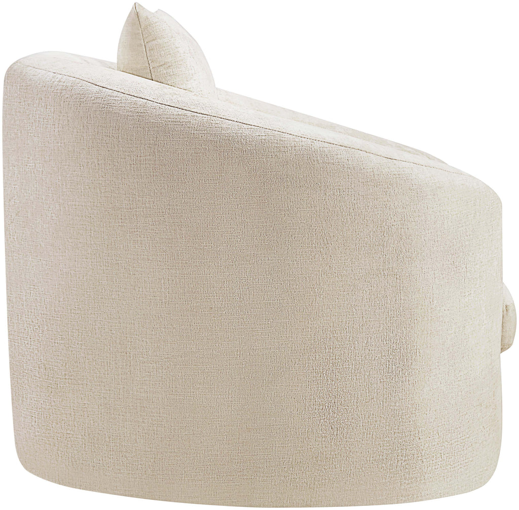 Penelope Chenille Fabric Upholstered Accent Chair